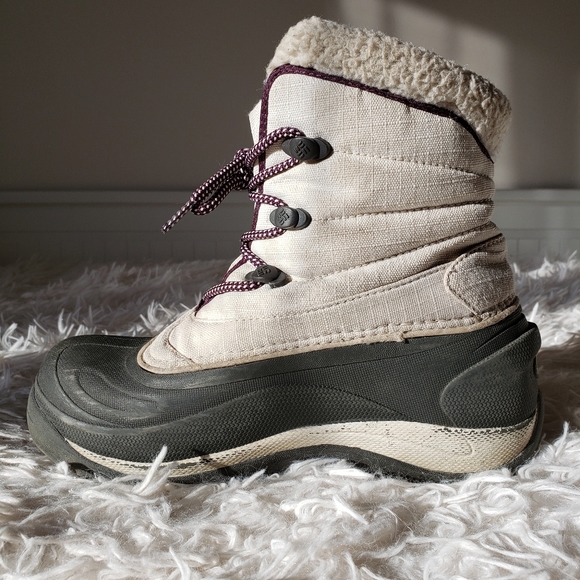 Columbia - Cascadian Trinity | White Winter Boots Waterproof Insulated US 7 - Picture 7 of 13